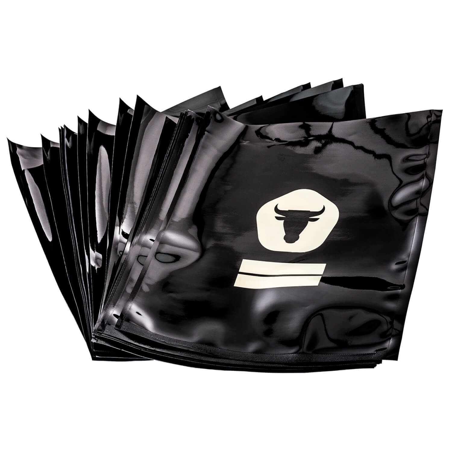 Black vacuum seal bags